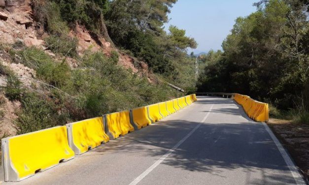 Recta final en les obres de reparació de la pista a Torrelles