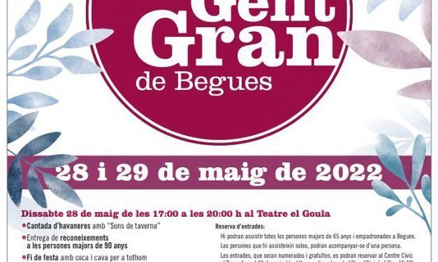 Ens retrobem amb la Festa de la Gent Gran