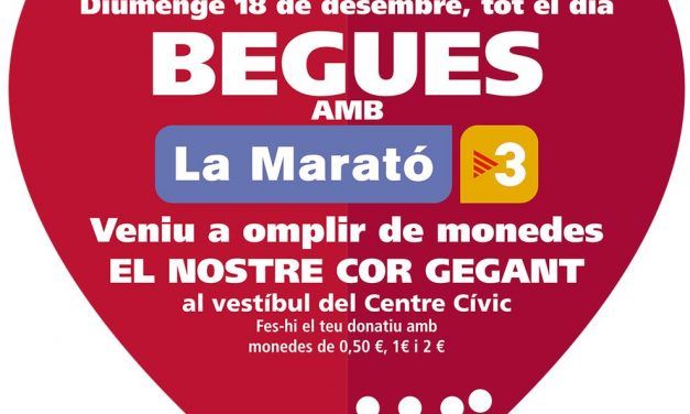 La solidaritat és el cor que mou a Begues i a Catalunya