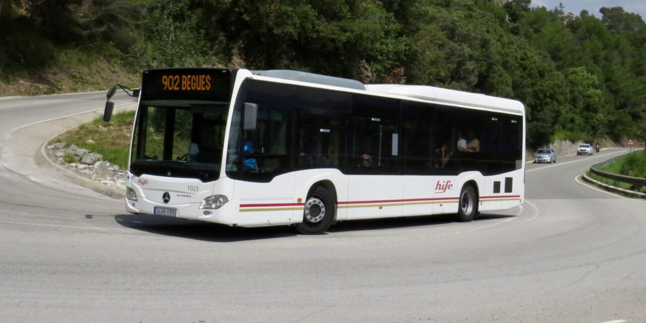 Begues guanya connexions i oportunitats amb les millores de la línia de bus 902